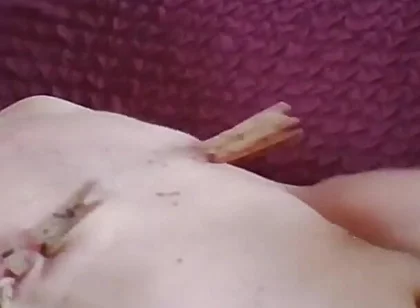 Nipple Suckers Bob and Jerk off with Clamps