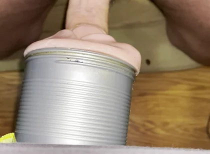 Deep Fucking My Fleshlight