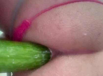 Riding Dildo Deep in My Ass Begging to Fill Him up