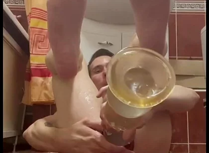I Insert a Big Toy in My Ass and Enjoy Anal Prolapse