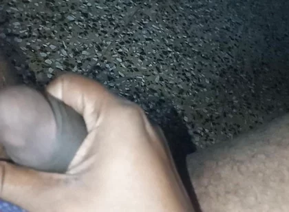 My Dubai Wife Office Room. Licking My Big Cock
