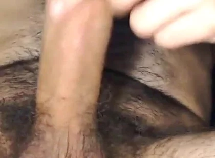 20 Centimeter Penis Milking a Lot