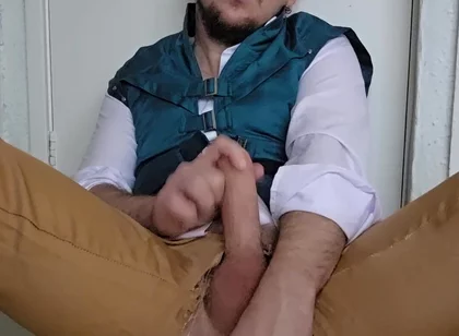 Cosplay Dildo Fleshlight and Gooning Solo Play