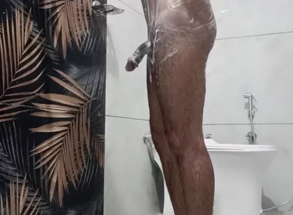 Masterbation Show in Washroom