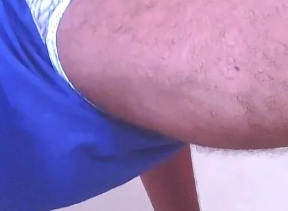 Very Horny - Sweat, Ripped Underwear and Peeing