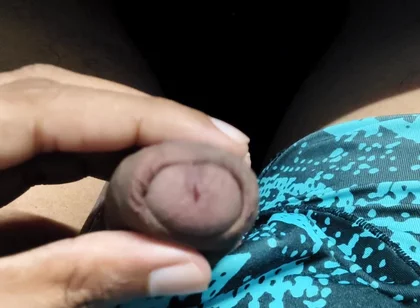 Cock Massage closeup solo Homemade Black cock POV
