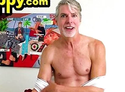 Richard Lennox Flaunts His Big Dick While Doing Wedgies