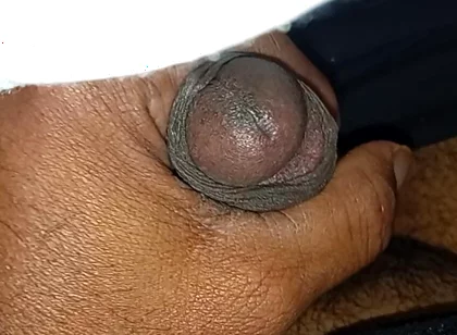Night playing with dick