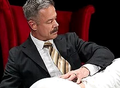 Sexy Mustached Dilf Reece Scott Spanks Hot Cute Twink