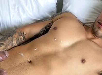 Vic Gioz And Alam Herrera In From Straight To Gay In One Fuck - Alam Gives In To Vics Lust