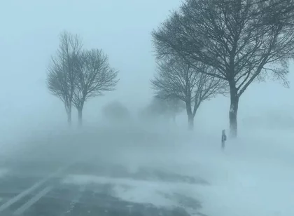 Mega Snowstorm, Then My Scrotum Almost Bursts!