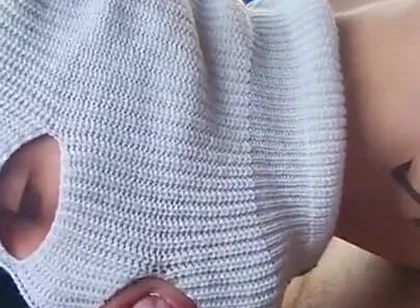 Slut on the Road Eating Stepdaddy's Cum Near the Shopping Mall