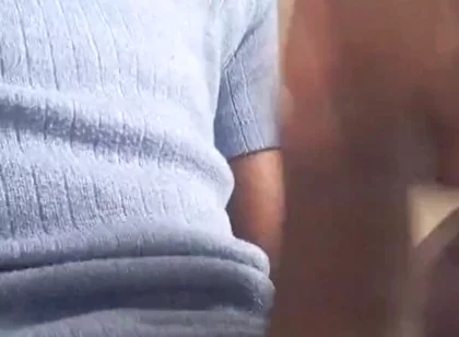 BBC Sneaky Wank in Bathroom