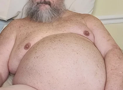 Blowing a Big Load on the Bed