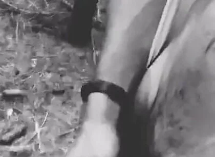 Famous Influencer Ejaculates in the Forest