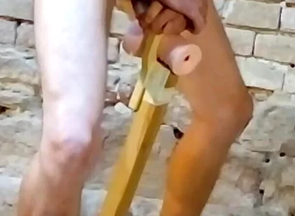 Fleshlight Pussy Stand Fuck Masturbation