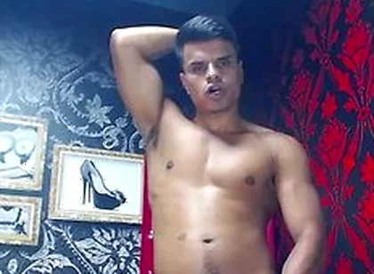 Derek Lustfordx Sexy Muscular Hunk Shows Dick In Erotic Dance Webcam Show On