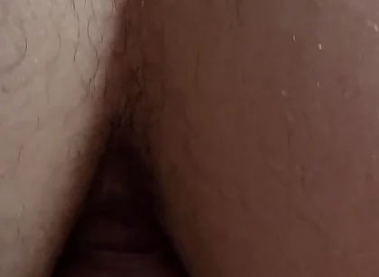 The First Time He Allowed It to His Hole. 4K Video Original
