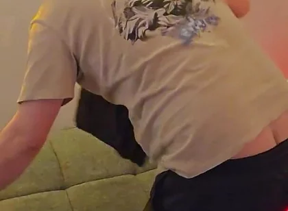 Straight Chubby Construction Worker Gets Sucked and His Ass Licked for the First Time by a Guy