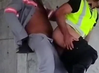 Holiday Day and Fucking Workers in Construction