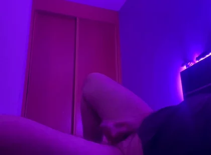A Bear Cumming in Bed