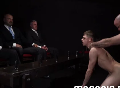Apprentice Andram, Rick Fantana And Jack Andram - 2 Hung Suited Guys Bareback Apprentice