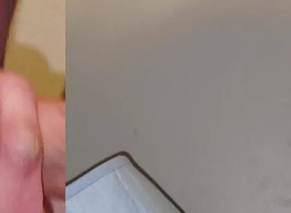 Cum 4 Times in a Row Using My Cum as Lube