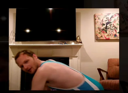 Singlet Wrestles Boy, Strips, Sucks, Rims, Bareback Doggy Style on the Living Room Floor