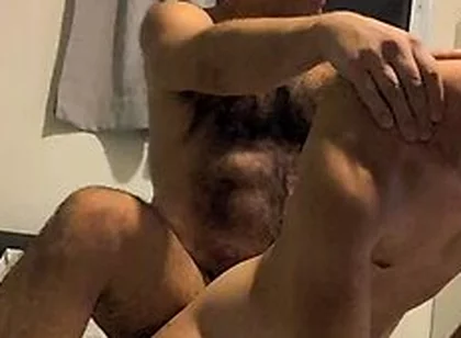 Hairy Hung Stepdaddy Fucks A Skinny Twink Raw