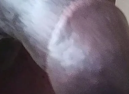 Stroking My Long Fat Cock with Saggy Balls