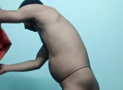 Indian Desi Gay Masterbation Show with Neighbour