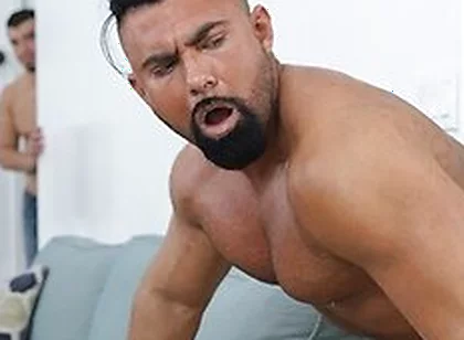 Steven Roman Pleasures Himself With A Dildo When His Roommate Jeremy Spreadums Catches Him