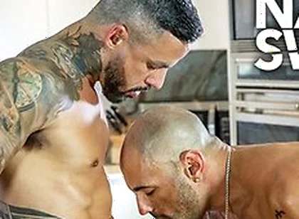 Lynx Rivera And Jona Ortiz Kitchen Bareback Sex