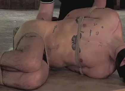 Teaching His New Big Dicked Sub : Kinky Dom Trains His Sub Toy Patience