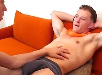 Troop Twinks Prepare Their Assholes For Their Camping Trip - Aaron Allen