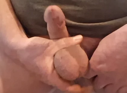 Vibing My Cock and Balls