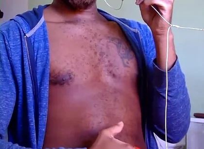 Kennie Jai Gets off Guy by Showing His Big, Fat, Dick!