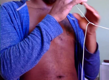 Kennie Jai Gets off Guy by Showing His Big, Fat, Dick!