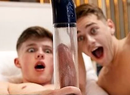 Jake Prestons Big Toy Adventure With Joey Mills And The Hot New Sex Gear Line