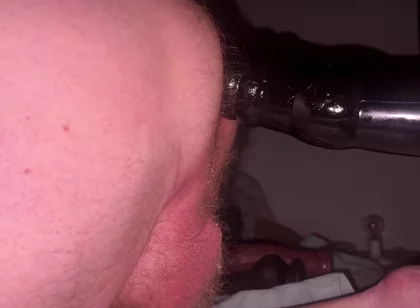 Grandpa's Sphincter Not yet Used to Receiving This Monster