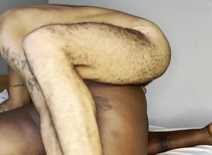 Big Ghetto Booty Stepdaddy Black Flip Fucks with 12
