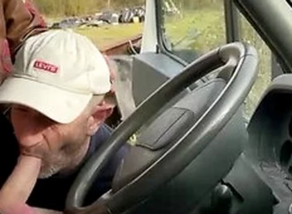 My Truck, Two Cock-hungry Sluts Enjoy My Big Thick Cock At A Rest Stop