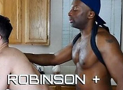 Champ Robinson And Ian Greene In Huge Black Cock Rough Fucks And Breeds Young Hole