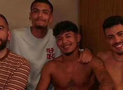 Fucking The Homie Bareback Big Dick