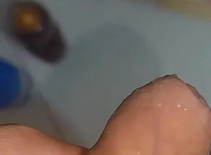 Increasing Phimosis Using Your Own Cum!