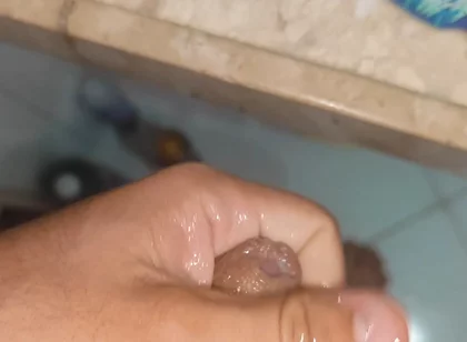 Increasing Phimosis Using Your Own Cum!