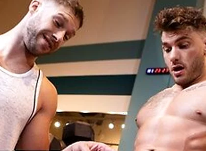 William Seed Pounds Arno Antinos Hole After A Steamy Squat Rack Tease At The Gym