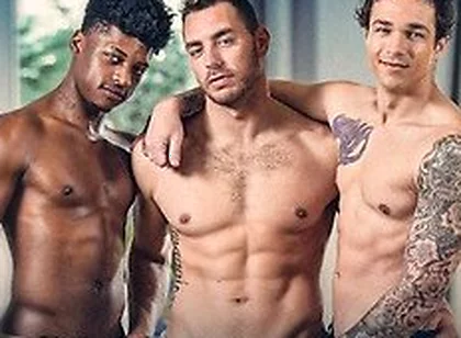 Ty Santana And Jayden Marcos - Straight Jocks Edge Together In Circle Jerk