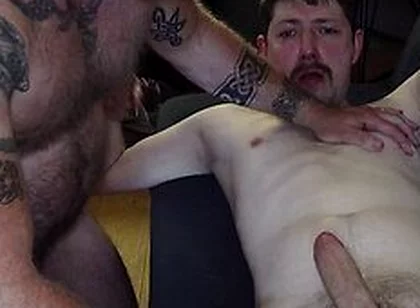 Hot Canadian Coach Stud Visits British Stepdaddy And His Lad - Coach Studs And Bob Steel