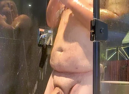 (final Cum) Bear Body Worship POV - Chubby Strong Fighter